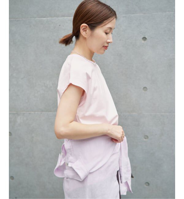 IENA「《追加9/新色あり》ラウンドテールプルオーバー」|Tシャツ・カットソー|