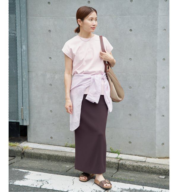 IENA「《追加9/新色あり》ラウンドテールプルオーバー」|Tシャツ・カットソー|