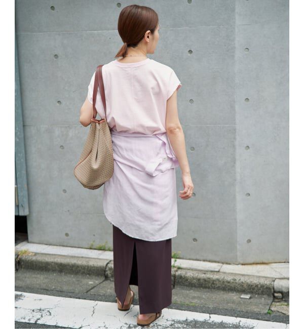 IENA「《追加9/新色あり》ラウンドテールプルオーバー」|Tシャツ・カットソー|