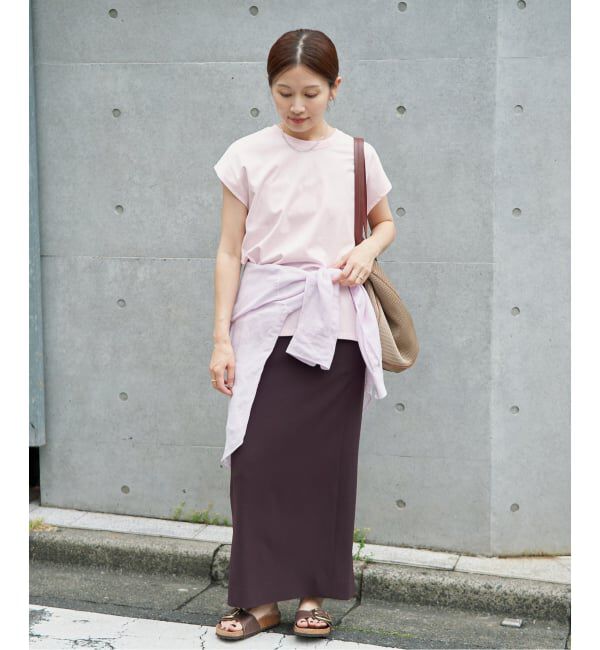 IENA「《追加9/新色あり》ラウンドテールプルオーバー」|Tシャツ・カットソー|