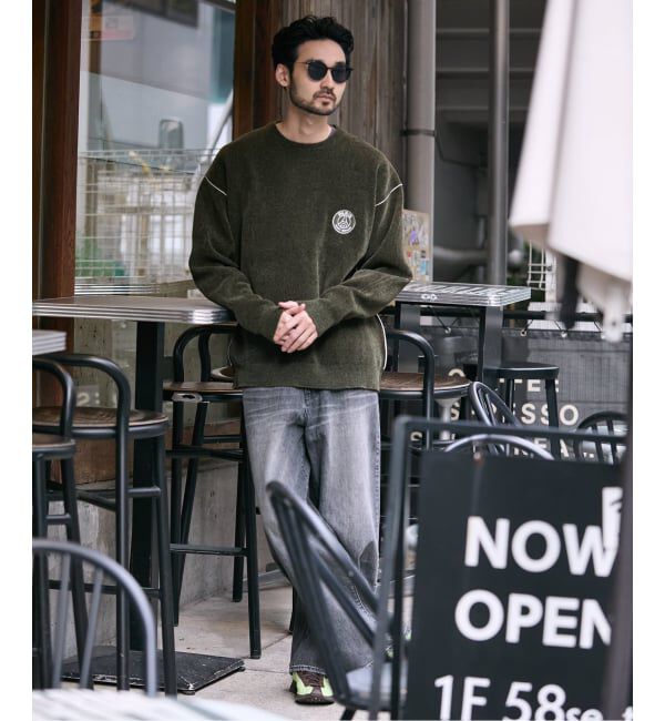 Paris Saint-Germain「【Paris Saint-Germain / パリ・サン＝ジェルマン】 JP Mall knit pullover」|ニット・セーター|