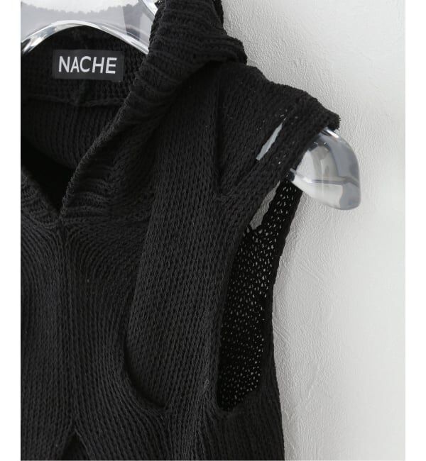PULP「【Geek Office / ギークオフィス】NACHE / ナチェ OUT IN KNITTED SLEEVELESS」|ニット・セーター|