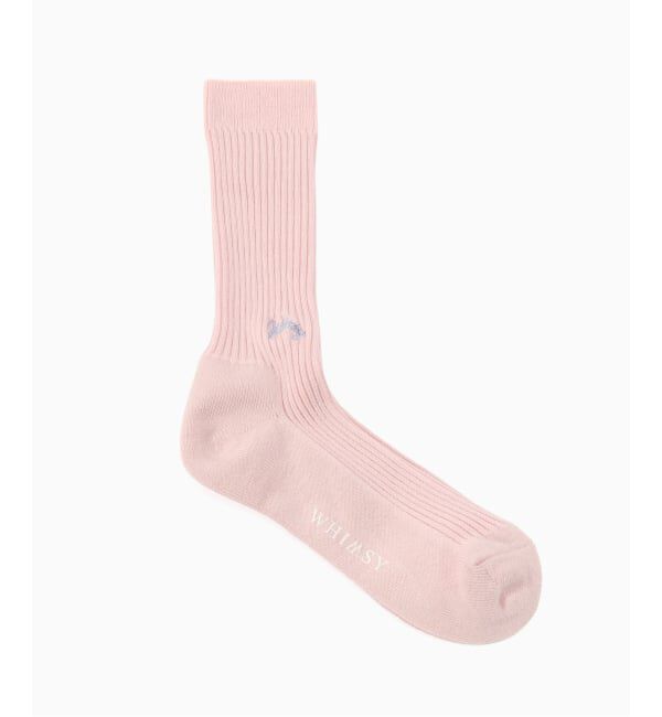 PULP「Whimsy / ウィムジー EMJAY SOCKS」|ソックス|ピンク