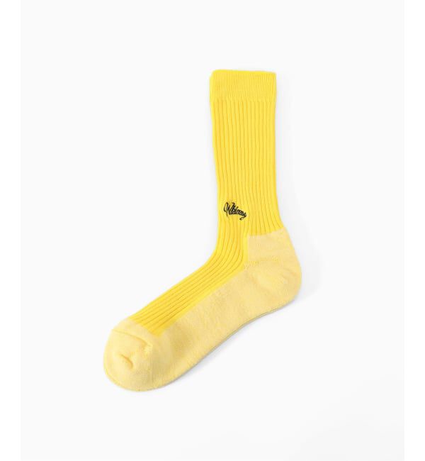 PULP「Whimsy / ウィムジー EMJAY SOCKS」|ソックス|イエロー