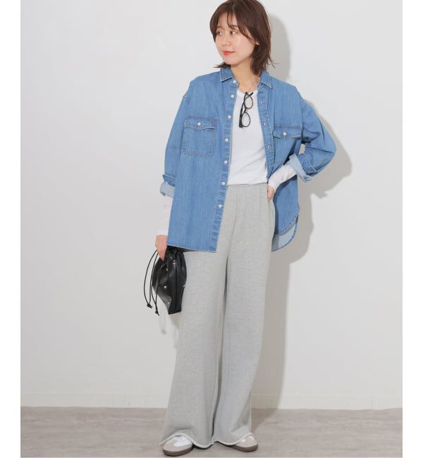 JOURNAL STANDARD relume「《追加4》シアークルーネックロングTシャツ」|Tシャツ・カットソー|