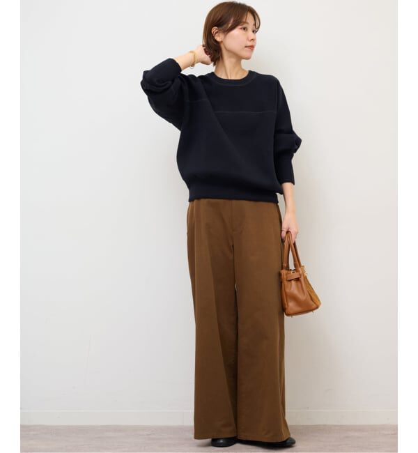 JOURNAL STANDARD relume「《追加》スウェットライクドルマンプルオーバー」|ニット・セーター|
