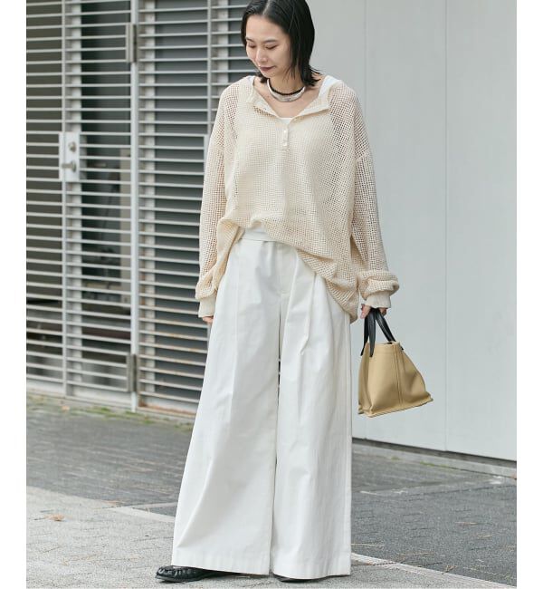 JOURNAL STANDARD「《追加》ヘンリーメッシュニット」|ニット・セーター|