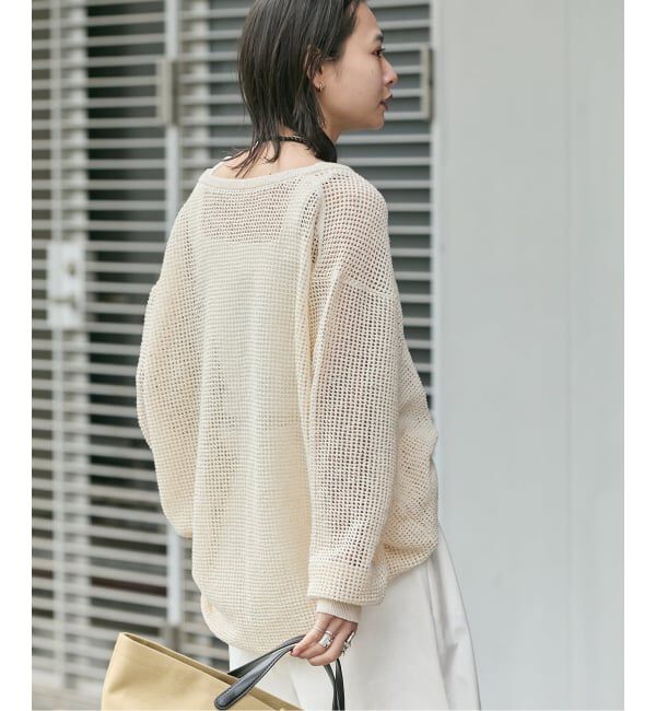 JOURNAL STANDARD「《追加》ヘンリーメッシュニット」|ニット・セーター|