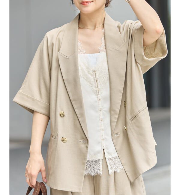 JOURNAL STANDARD「フィブリルレース2WAYノースリーブ」|シャツ・ブラウス|