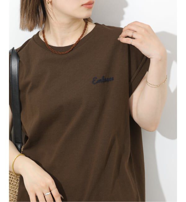 JOURNAL STANDARD relume「《追加》刺繍ロゴフレンチTEE」|Tシャツ・カットソー|