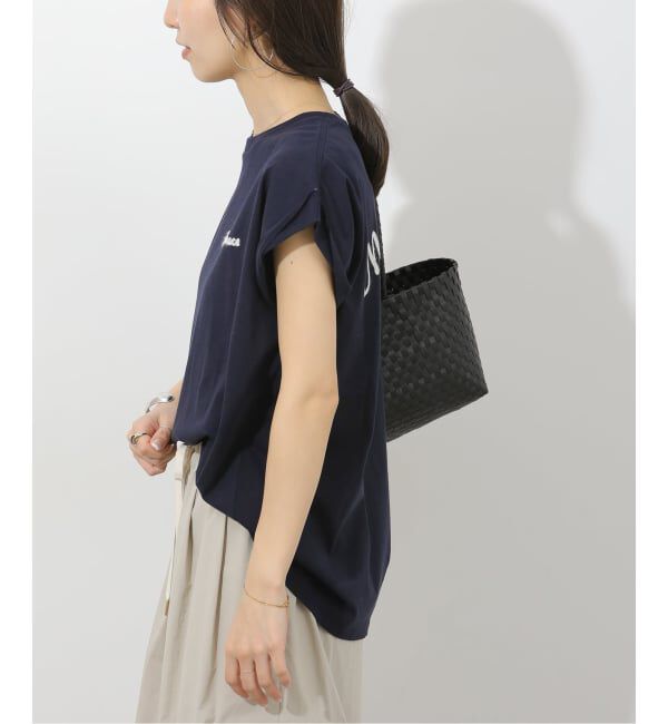 JOURNAL STANDARD relume「《追加》刺繍ロゴフレンチTEE」|Tシャツ・カットソー|
