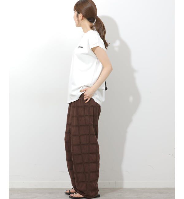 JOURNAL STANDARD relume「《追加》刺繍ロゴフレンチTEE」|Tシャツ・カットソー|
