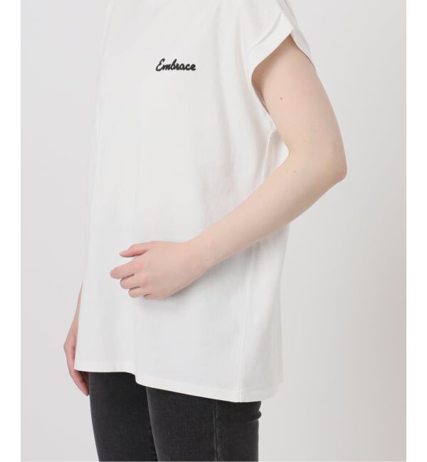 JOURNAL STANDARD relume「《追加》刺繍ロゴフレンチTEE」|Tシャツ・カットソー|