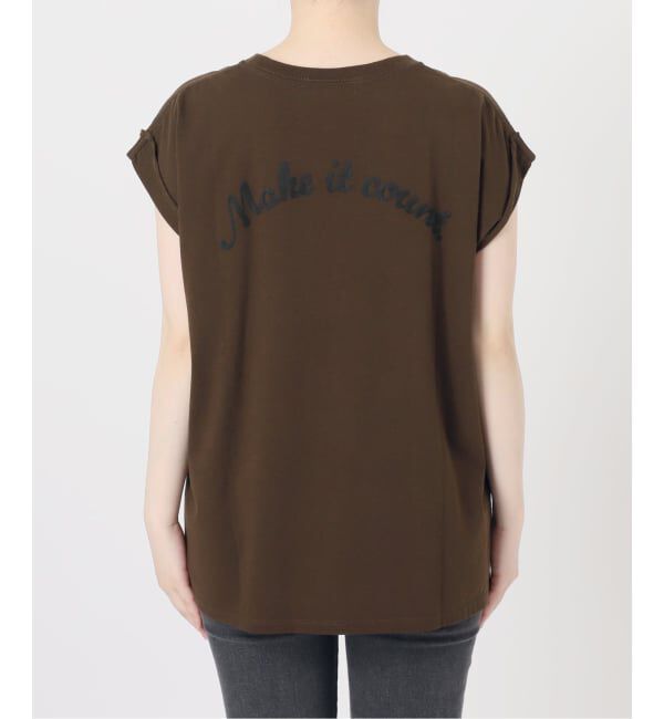 JOURNAL STANDARD relume「《追加》刺繍ロゴフレンチTEE」|Tシャツ・カットソー|
