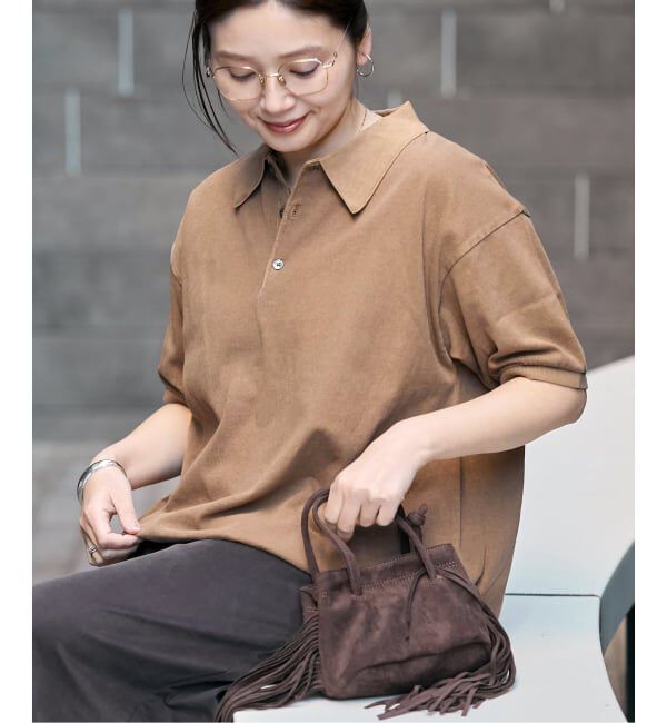JOURNAL STANDARD「《追加2》【STAR＆STRIPE/スターアンドストライプ】オーバーFIT ポロ SHIRTS」|Tシャツ・カットソー|ブラウン
