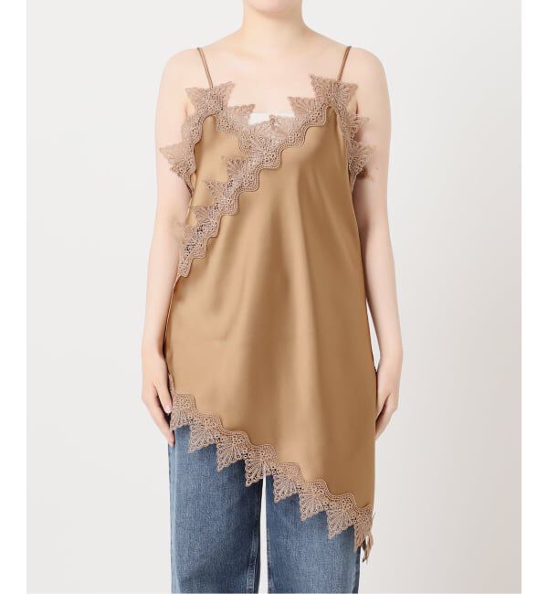 journal standard L'essage「《予約》The Loom/ザ ルーム LACE CAMISOLE TOP キャミソール」|キャミソール|