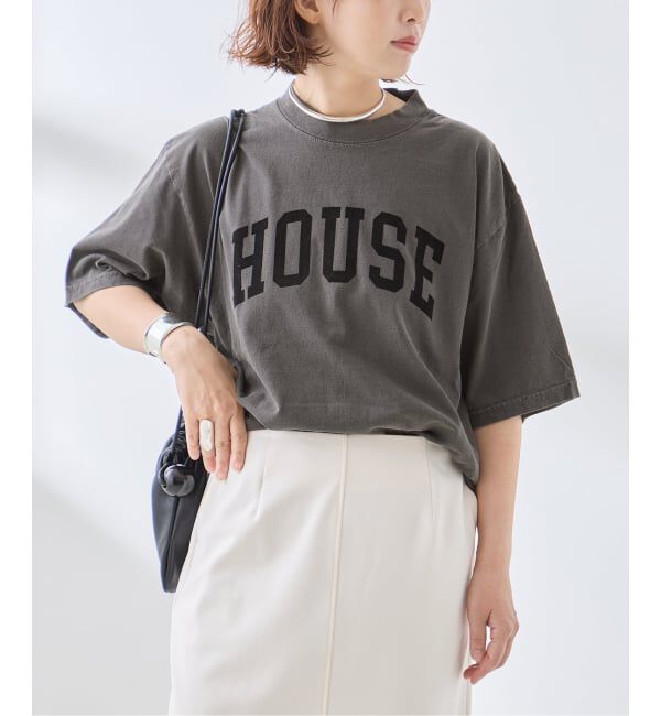 journal standard L'essage「ISNESS MUSIC/イズネス ミュージック 別注 HOUSE Tシャツ」|Tシャツ・カットソー|