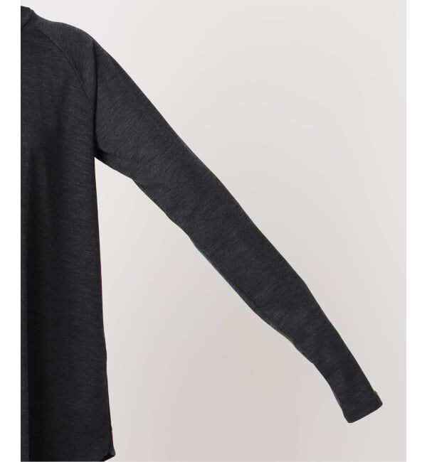 journal standard L'essage「Uhr/ウーア Wool Asymmetry Turtleneck Long Tee タートルネックロングT」|ニット・セーター|