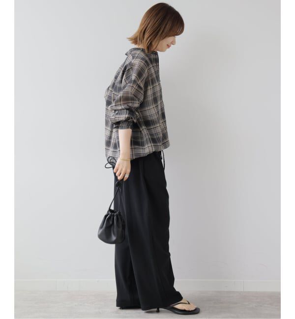 JOURNAL STANDARD relume「ポンチタックバレルパンツ」|その他|
