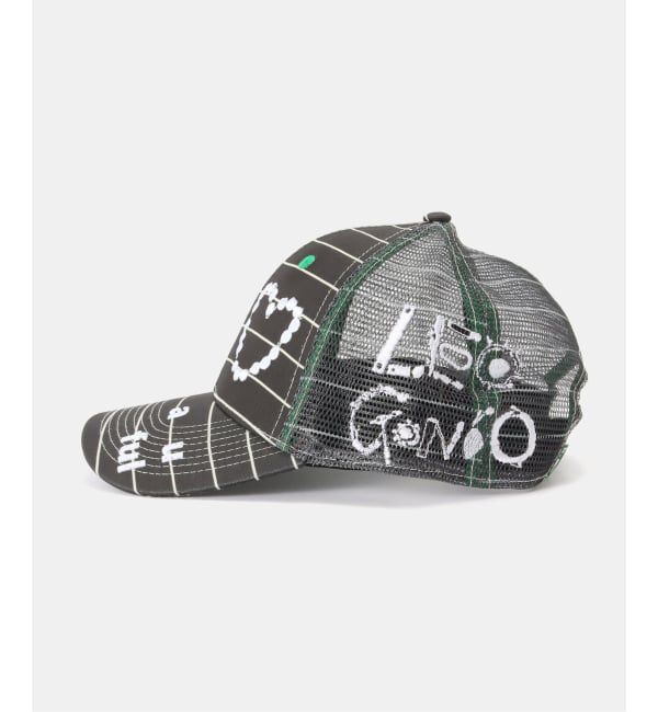 Oriens JOURNAL STANDARD「b.Eautiful x LEO GON'DO Biyu Hat（BLACK STRIPE）」|キャップ・キャスケット|