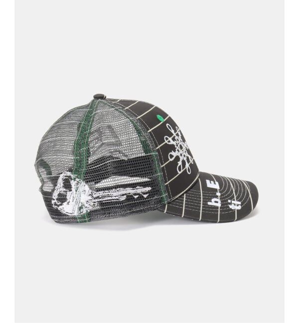 Oriens JOURNAL STANDARD「b.Eautiful x LEO GON'DO Biyu Hat（BLACK STRIPE）」|キャップ・キャスケット|
