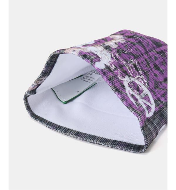 Oriens JOURNAL STANDARD「b.Eautiful x LEO GON'DO Plaid Beanie（GREY）」|ニット帽|