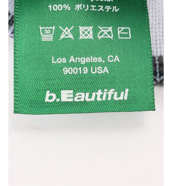 Oriens JOURNAL STANDARD「b.Eautiful x LEO GON'DO Plaid Beanie（GREY）」|ニット帽|