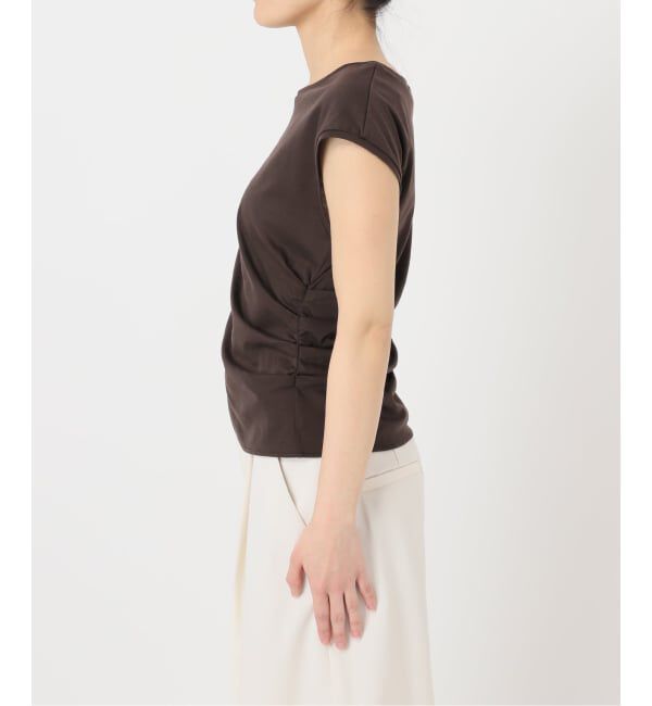 NOBLE「《接触冷感》ウエストギャザーコンパクトT」|Tシャツ・カットソー|