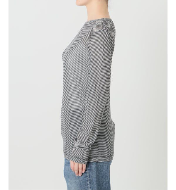 Spick and Span「《新色有り /  追加》シアーボートネックプルオーバー」|Tシャツ・カットソー|