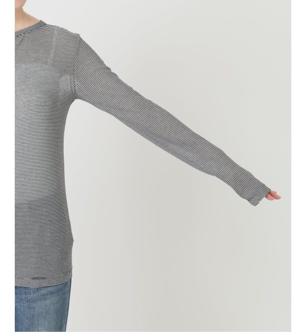 Spick and Span「《新色有り /  追加》シアーボートネックプルオーバー」|Tシャツ・カットソー|