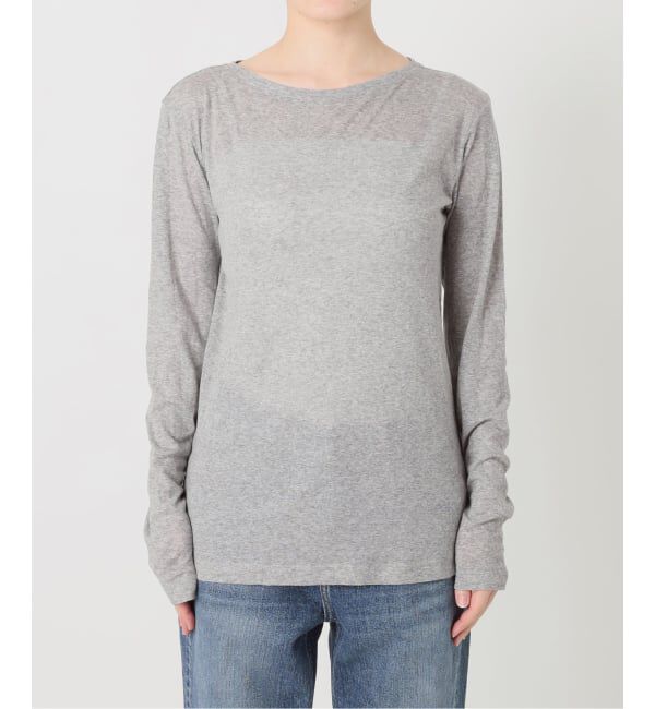 Spick and Span「《新色有り /  追加》シアーボートネックプルオーバー」|Tシャツ・カットソー|
