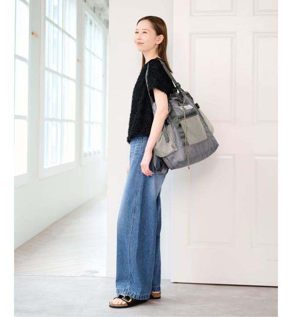 U by SPICK&SPAN「フェザーシアーハーフスリーブブラウス」|シャツ・ブラウス|