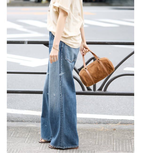 FRAMeWORK「DENIM DELIGHT DAYS セルビッチデニムベルボトムジーンズ」|デニム|