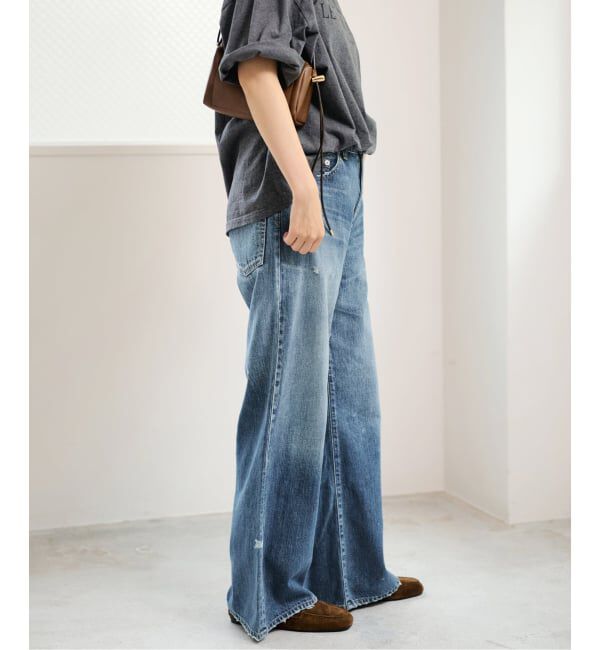 FRAMeWORK「DENIM DELIGHT DAYS セルビッチデニムベルボトムジーンズ」|デニム|