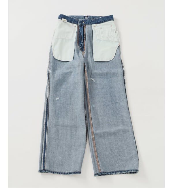 FRAMeWORK「DENIM DELIGHT DAYS セルビッチデニムベルボトムジーンズ」|デニム|