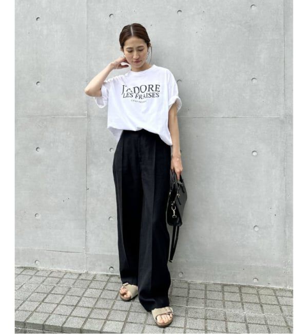 FRAMeWORK「≪WEB限定 / 追加≫フレンチロゴTシャツ 4」|Tシャツ・カットソー|