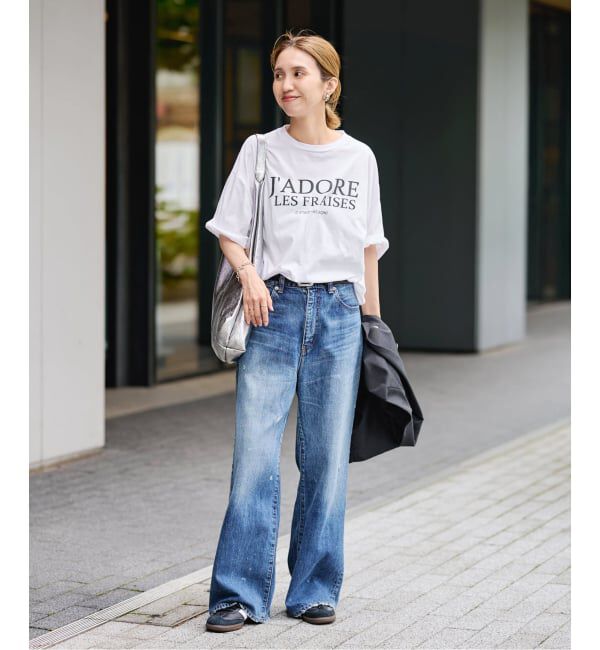 FRAMeWORK「≪WEB限定 / 追加≫フレンチロゴTシャツ 4」|Tシャツ・カットソー|