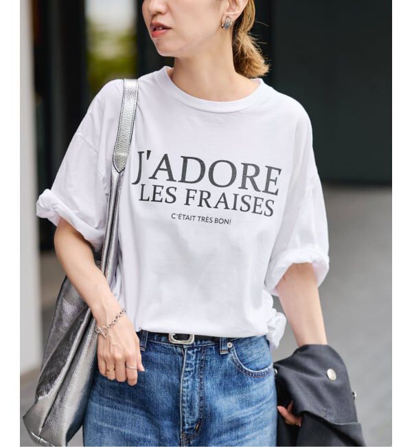 FRAMeWORK「≪WEB限定 / 追加≫フレンチロゴTシャツ 4」|Tシャツ・カットソー|