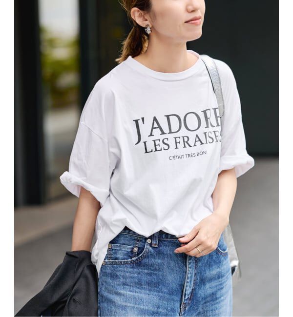 FRAMeWORK「≪WEB限定 / 追加≫フレンチロゴTシャツ 4」|Tシャツ・カットソー|