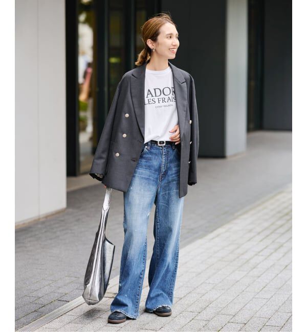 FRAMeWORK「≪WEB限定 / 追加≫フレンチロゴTシャツ 4」|Tシャツ・カットソー|