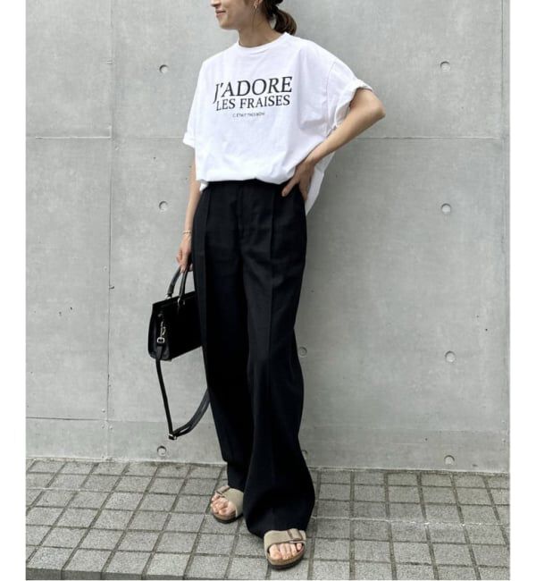 FRAMeWORK「≪WEB限定 / 追加≫フレンチロゴTシャツ 4」|Tシャツ・カットソー|