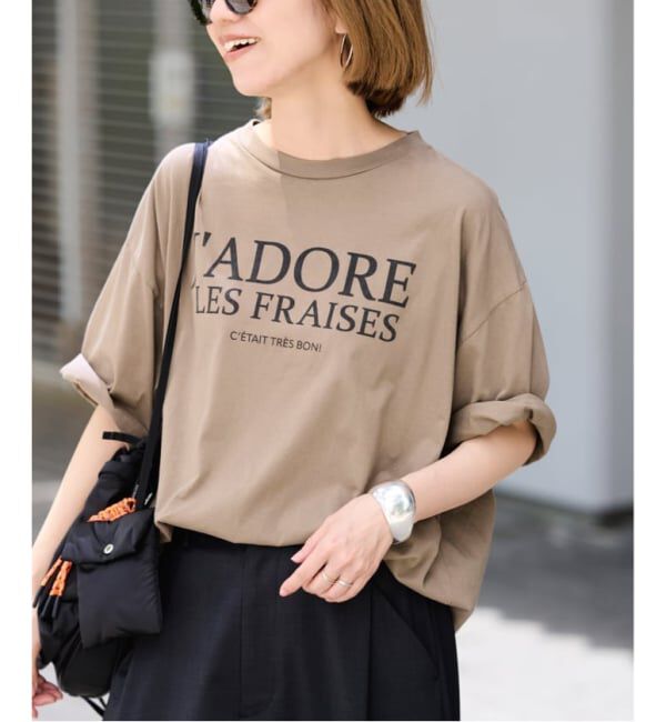 FRAMeWORK「≪WEB限定 / 追加≫フレンチロゴTシャツ 4」|Tシャツ・カットソー|