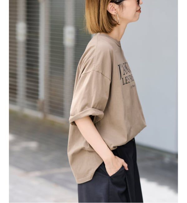 FRAMeWORK「≪WEB限定 / 追加≫フレンチロゴTシャツ 4」|Tシャツ・カットソー|