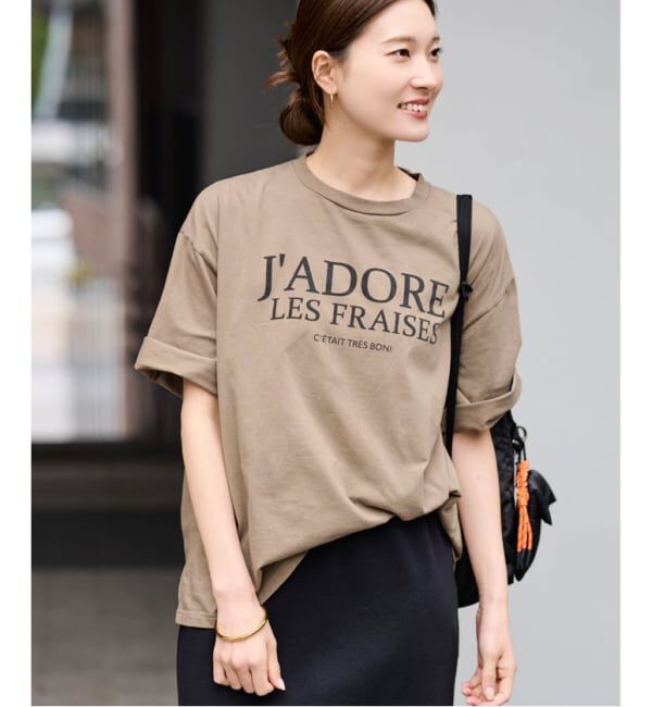 FRAMeWORK「≪WEB限定 / 追加≫フレンチロゴTシャツ 4」|Tシャツ・カットソー|