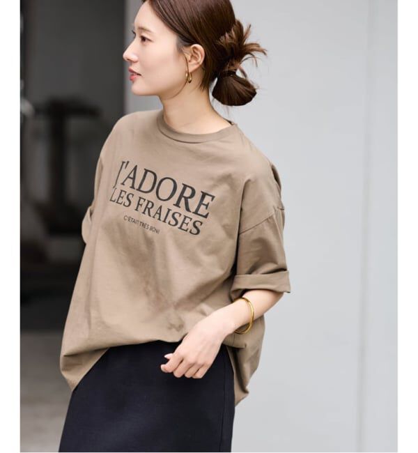 FRAMeWORK「≪WEB限定 / 追加≫フレンチロゴTシャツ 4」|Tシャツ・カットソー|