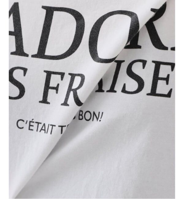 FRAMeWORK「≪WEB限定 / 追加≫フレンチロゴTシャツ 4」|Tシャツ・カットソー|