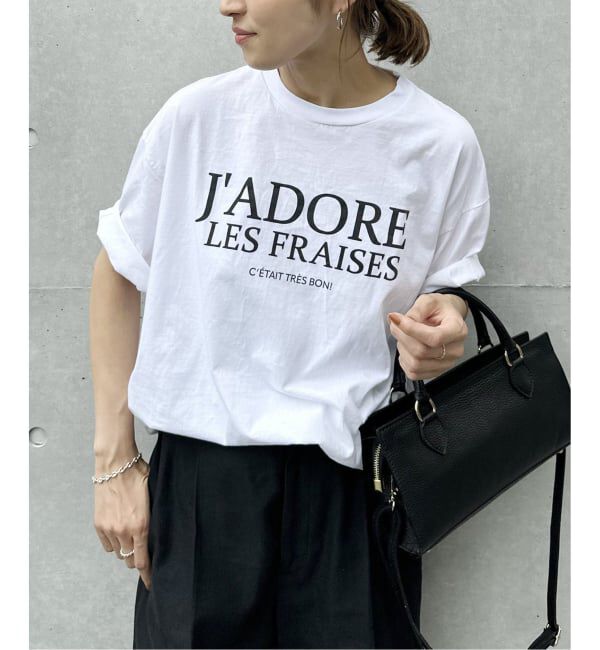 FRAMeWORK「≪WEB限定 / 追加≫フレンチロゴTシャツ 4」|Tシャツ・カットソー|