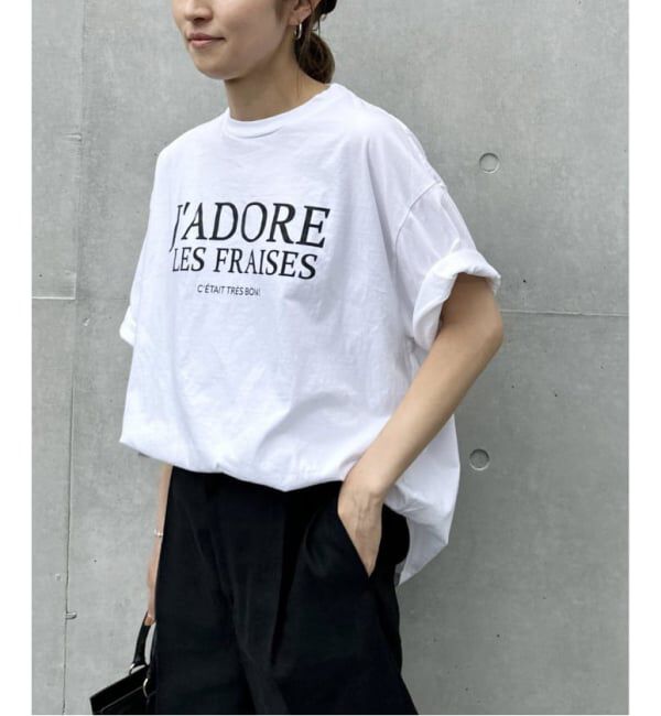 FRAMeWORK「≪WEB限定 / 追加≫フレンチロゴTシャツ 4」|Tシャツ・カットソー|