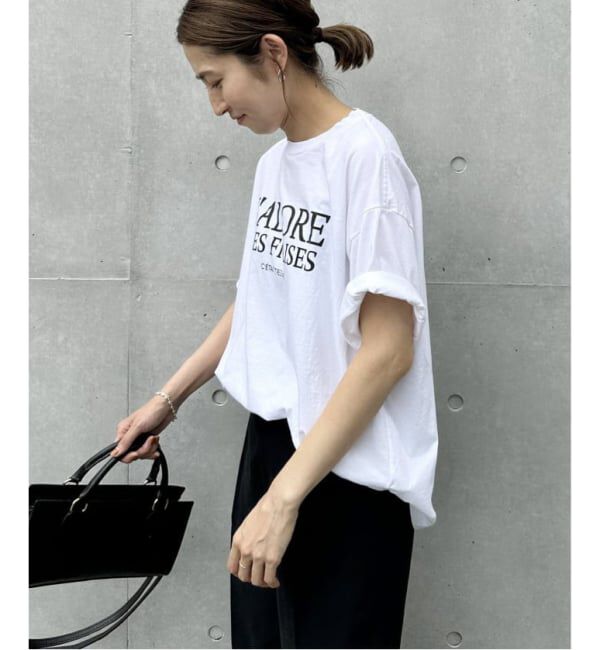 FRAMeWORK「≪WEB限定 / 追加≫フレンチロゴTシャツ 4」|Tシャツ・カットソー|