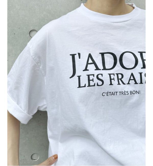 FRAMeWORK「≪WEB限定 / 追加≫フレンチロゴTシャツ 4」|Tシャツ・カットソー|